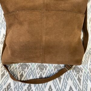 Margot Brown Crossbody Bag with Soft Texture and Stylish Tassel